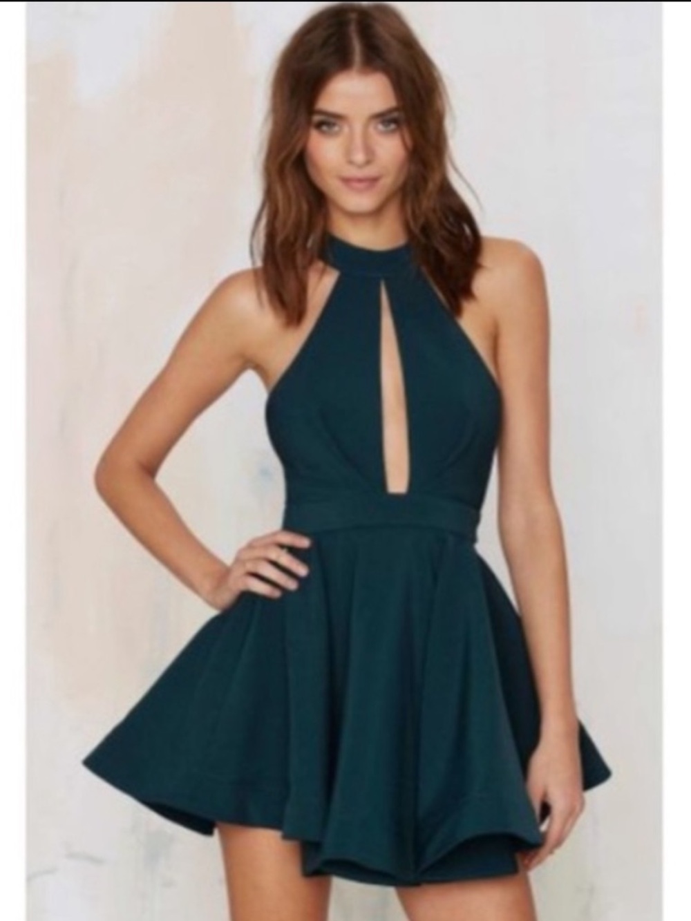 Ginger Fizz Shanghai Surprise Cutout Dress